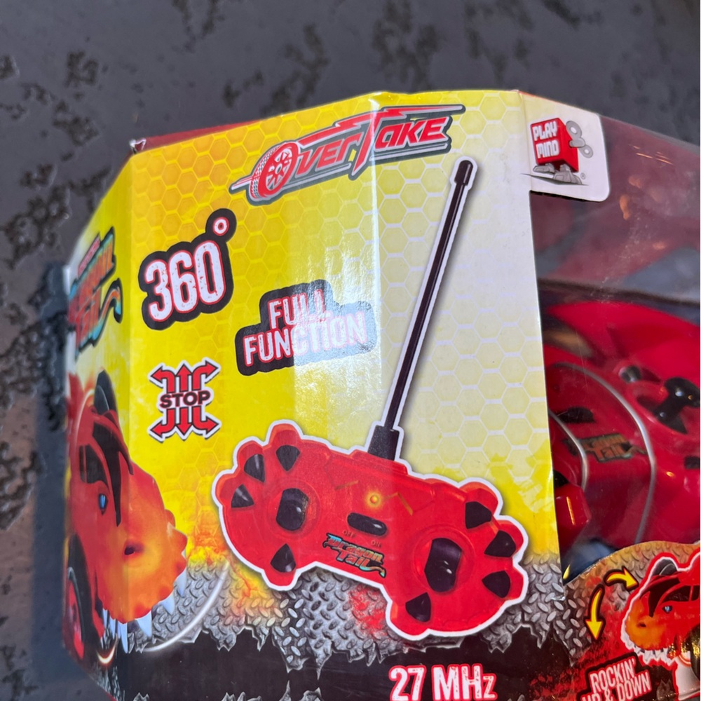 Red Turbo Racer Toy Car - Picture 3 of 5